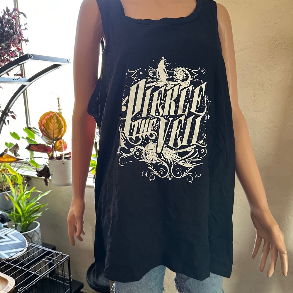 Pierce the Veil emo band Tank Top
